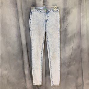Blue Spice Acid Wash Jeans